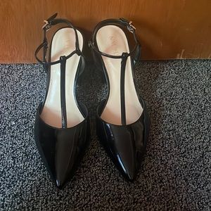 Black Nine West Block Heels